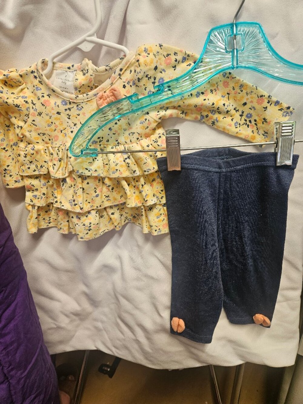 Laura Ashley Baby Floral Outfit 3-6 Months - 25% Off When Bundled
